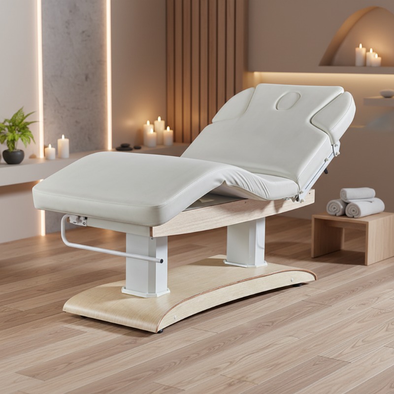 Health Wellness Clinic - Op maat gemaakte synthetische lederen massagetafel
