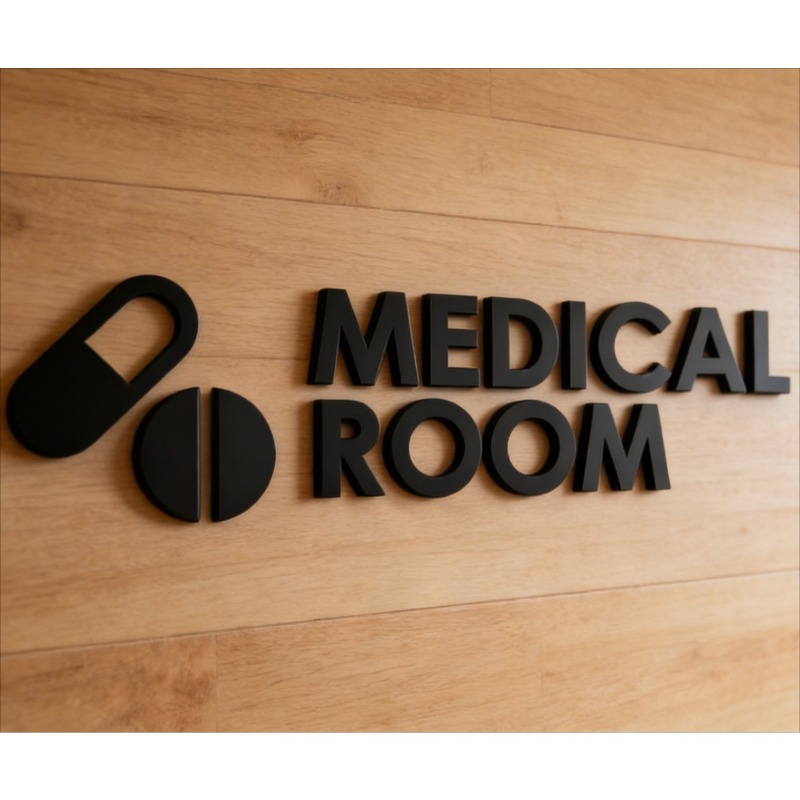 Medisch kliniek bord - Acryl 3 - Health Wellness Clinic recensie en prijs